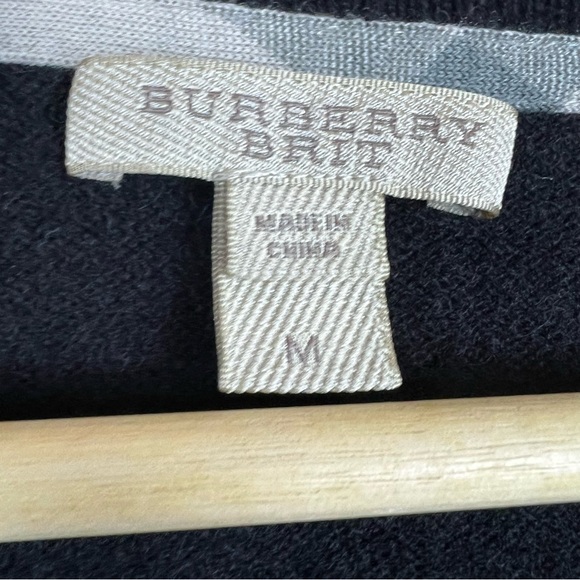 Burberry Brit Wool V-Neck Sweater Medium - Picture 3 of 6